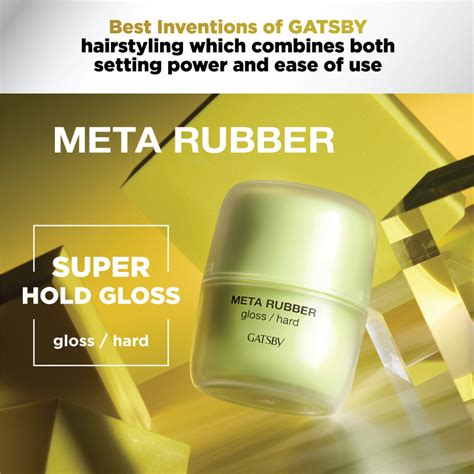 meta rubber gloss hard|gatsby meta rubber.